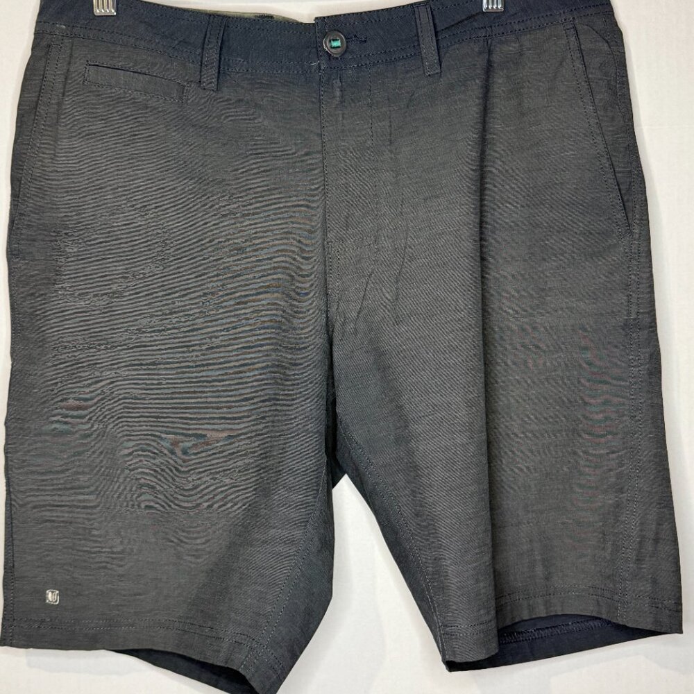 LINKSOUL Mens Solid Boardwalker Short - Navy, Size 34